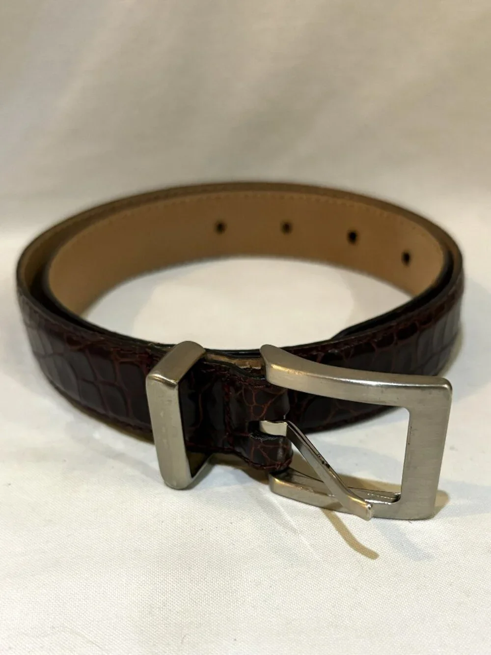 Talbots Genuine Leather Belt Made in Italy Women XS for Wasit 23-27